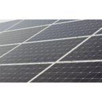 Κοντινή λήψη από φωτοβολταϊκά πάνελ - ενιαία εικόνα